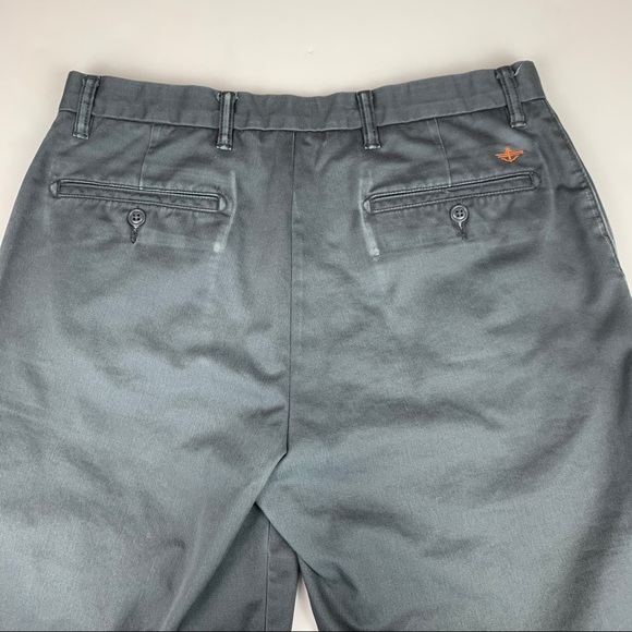 Dockers Mens D3 Classic Gray Khaki Pants - Picture 3 of 16